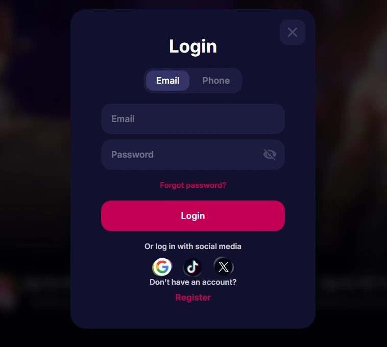 NV Casino login Česko – přihlášení do účtu a sekce pro výběr prostředků